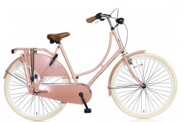 popal omafiets n3 28 inch 57cm kristal roze