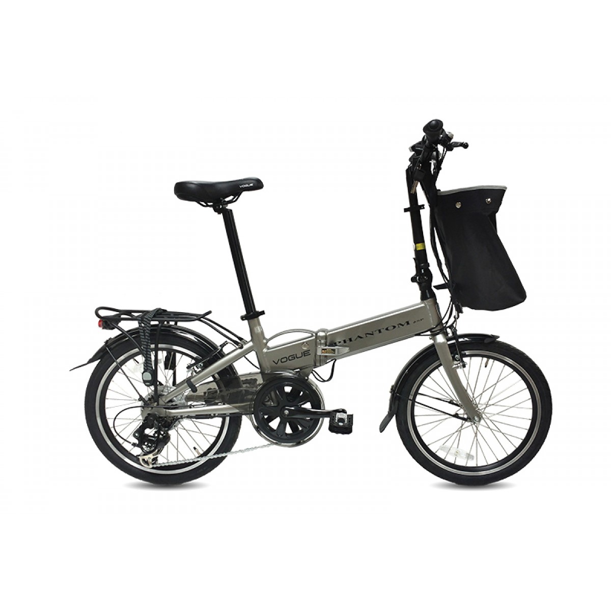 Circus Vaderlijk Gemeenten Vogue Phantom E-Bike vouwfiets 20 inch Grijs - Nieuwe fiets kopen? H&H  Dutch Bikes!