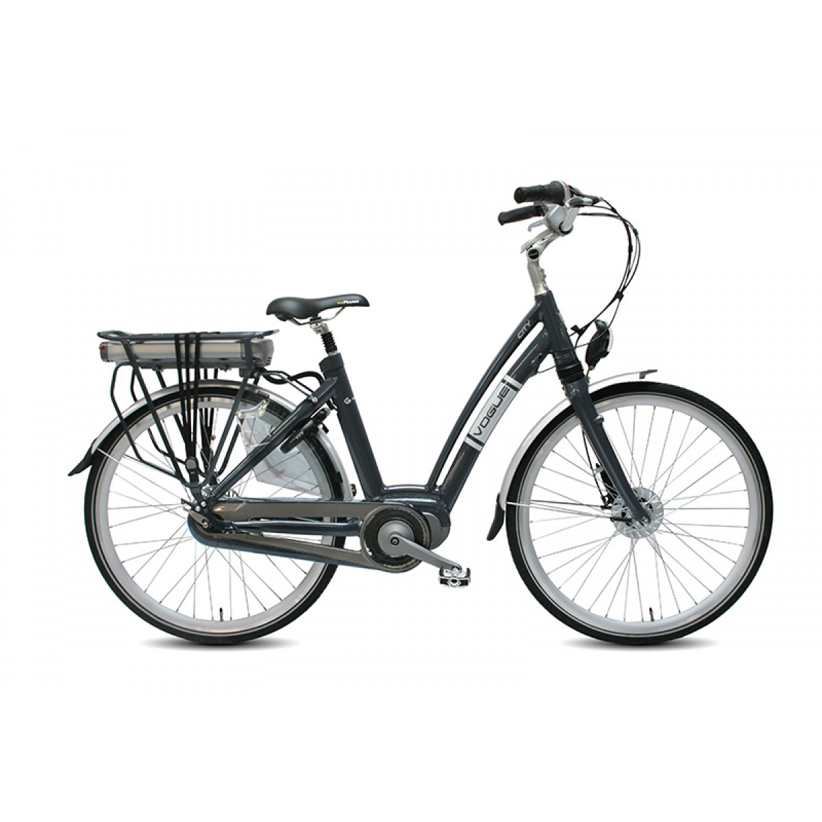 ongeluk Heel postkantoor VOGUE Elektrische fiets CITY 28inch Ebikes matt-Grey NX8 Lady - Nieuwe fiets  kopen? H&H Dutch Bikes!