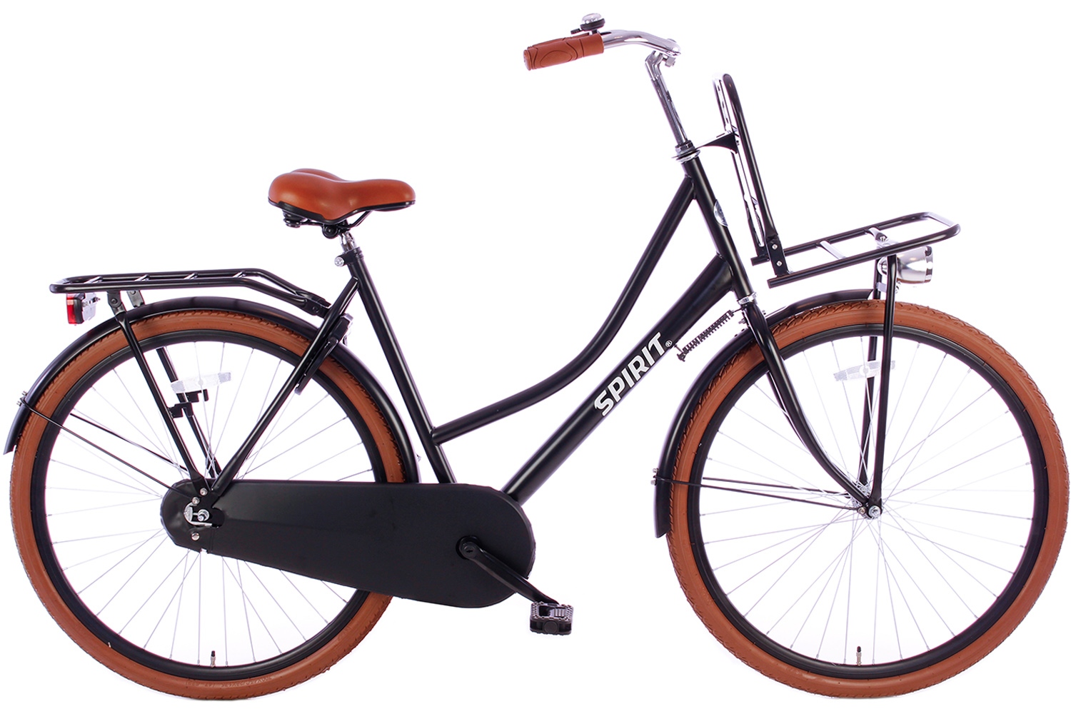 dialect schudden hardwerkend Spirit Omafiets 28 inch + Voordrager Online Kopen?