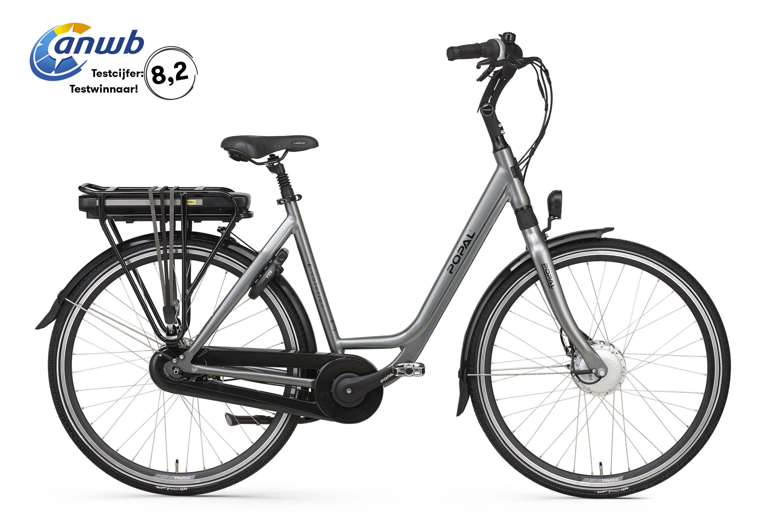 Ambassade Productie poll Popal E-Volution 12.2 Elektrische fiets 28 inch Grey - Nieuwe fiets kopen?  H&H Dutch Bikes!