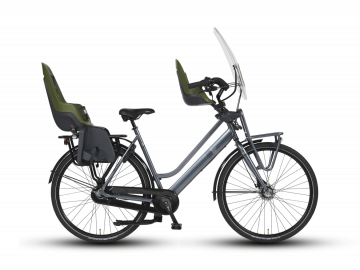 BSP LA Dolce Vita mamafiets 28 inch moederfiets transportfiets_la_dolce_vita_Platina Grijs glans