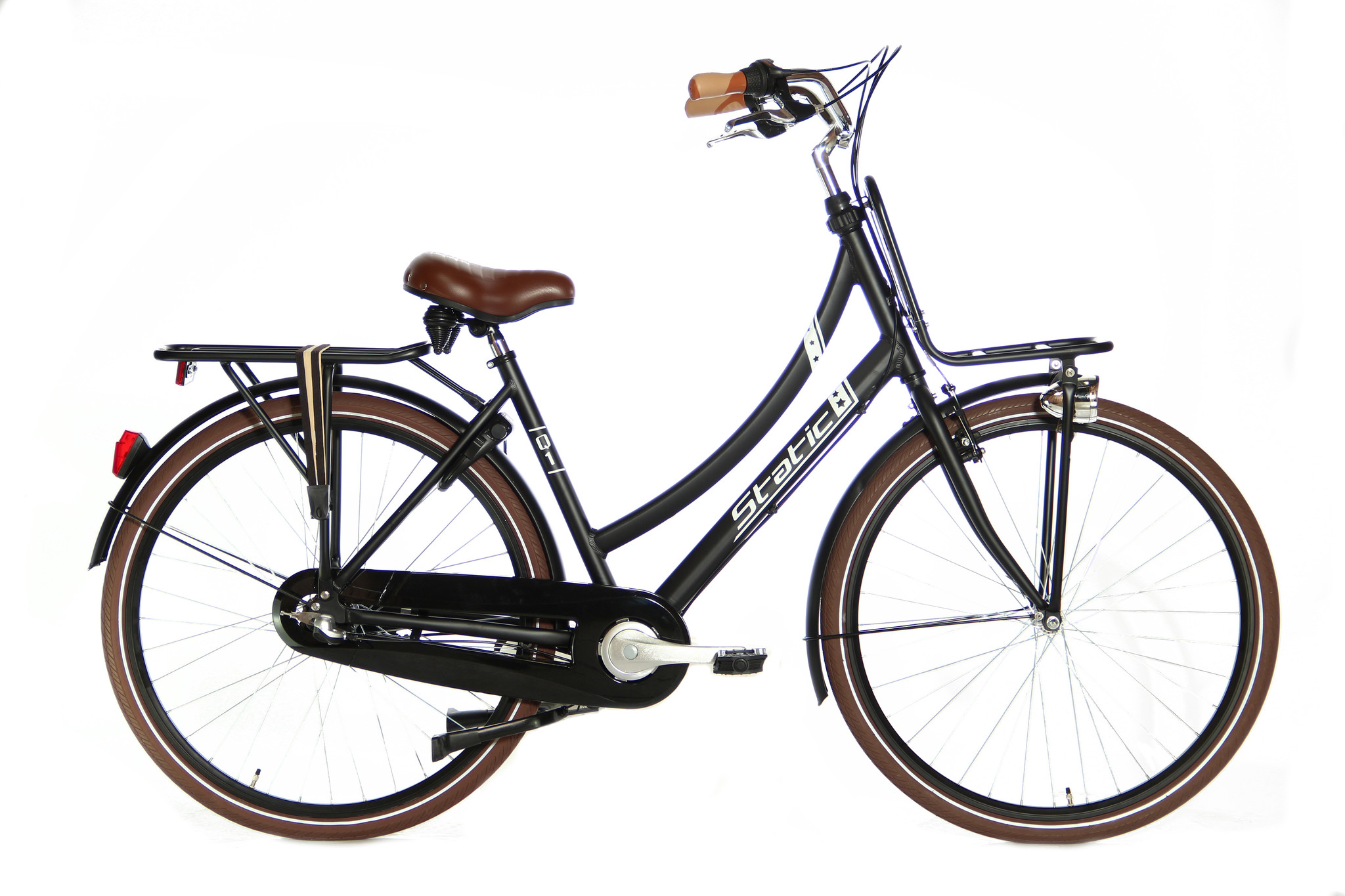 Illustreren uitslag Verklaring Static Q1 Transportfiets Damesfiets 28inch N3-versnellingen