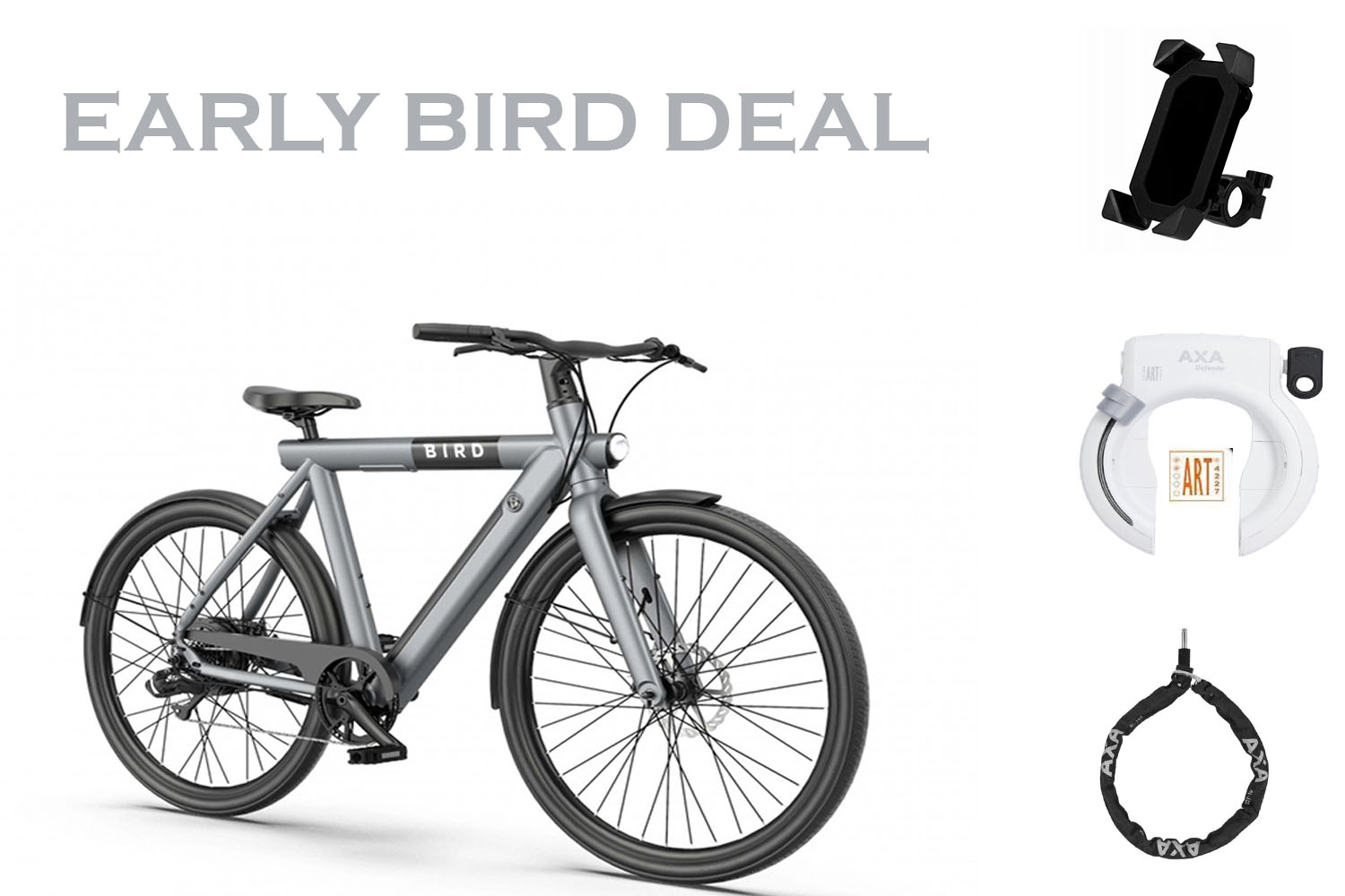 maagd voorjaar Mount Bank Bird Bike Elektrisch fiets heren Gravity Gray - Nieuwe fiets kopen? H&H  Dutch Bikes!