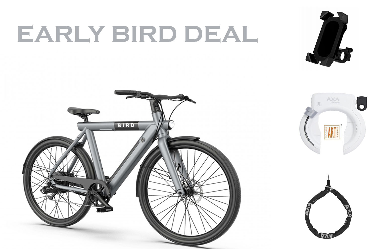 deze Uitvoerbaar schild Bird Bike Elektrisch fiets heren Gravity Gray - Nieuwe fiets kopen? H&H  Dutch Bikes!