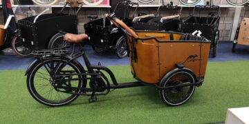 Bakfiets Cangoo Buckle Krachtige motor bakfiets