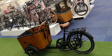 Lastenrad Cargo bakfiets Cangoo Buckle bakfiets 2023