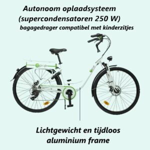 PI-POP-FIETS 3E GENERATIE Zonder accu & Oplader maar Wel ondersteuning!